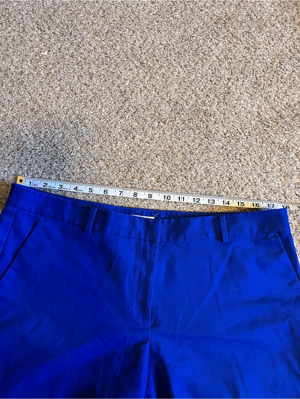 Michael Kors Royal Blue Women's Shorts Size 12 - Picture 3 of 7
